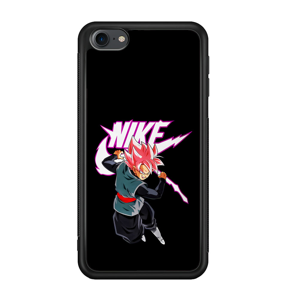 Nike Goku Black Rose iPod Touch 6 Case-Mobile Phone Case-Rubber Black (2D Case)-Altracase