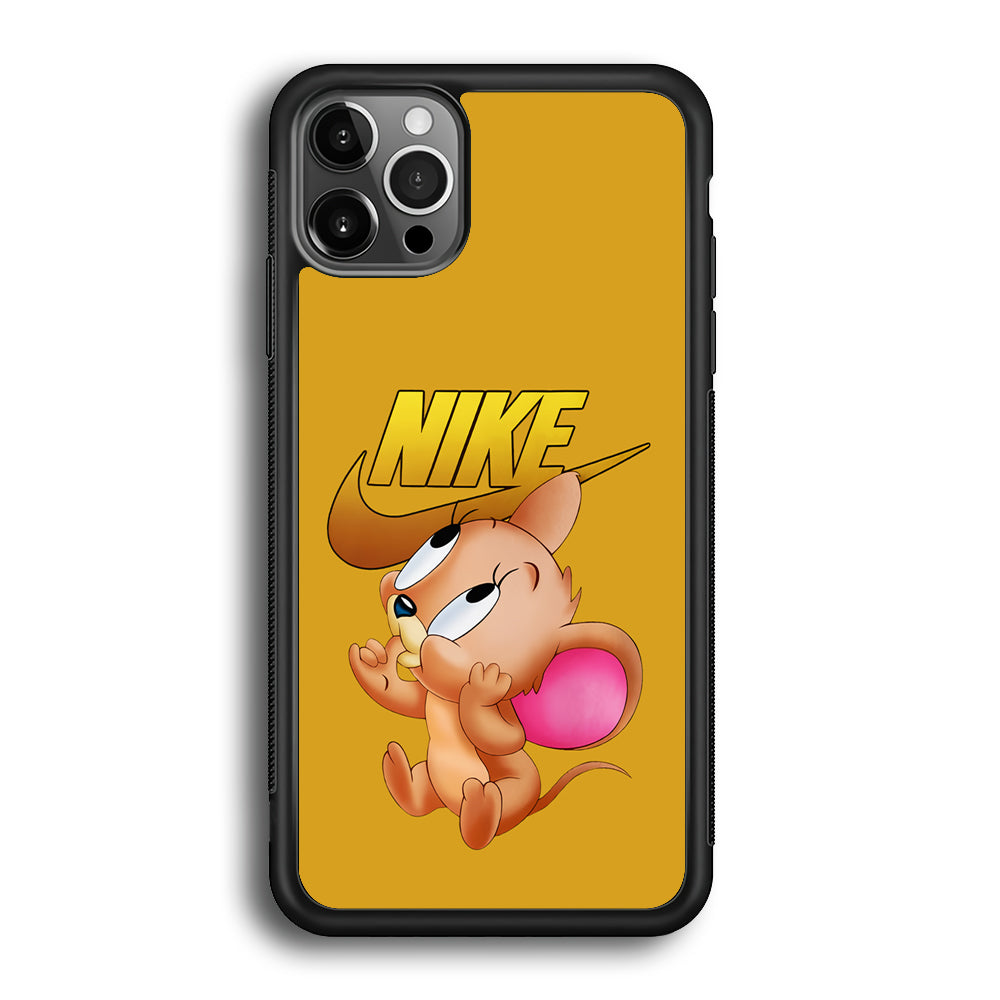 Nike Jerry Mouse iPhone 12 Pro Case-Mobile Phone Case-Altracase