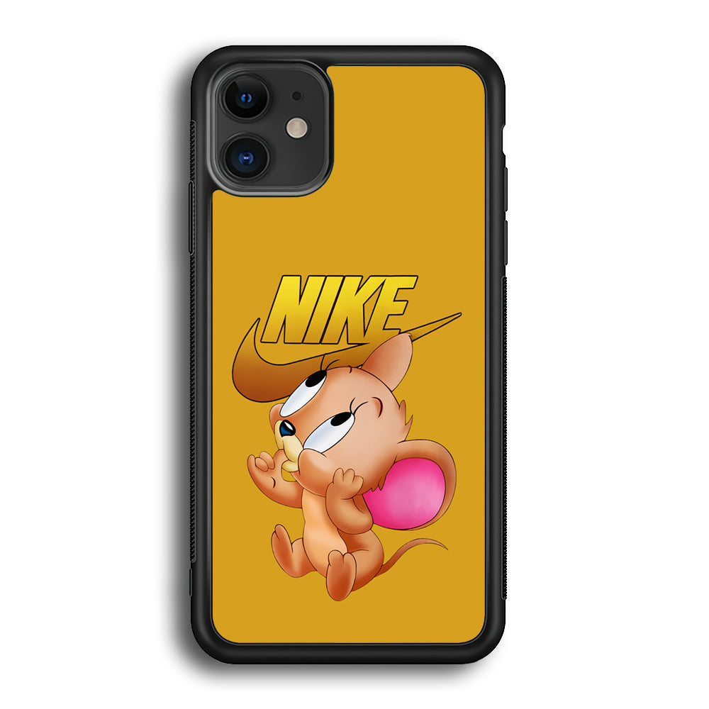 Nike Jerry Mouse iPhone 12 Case-Mobile Phone Case-Altracase