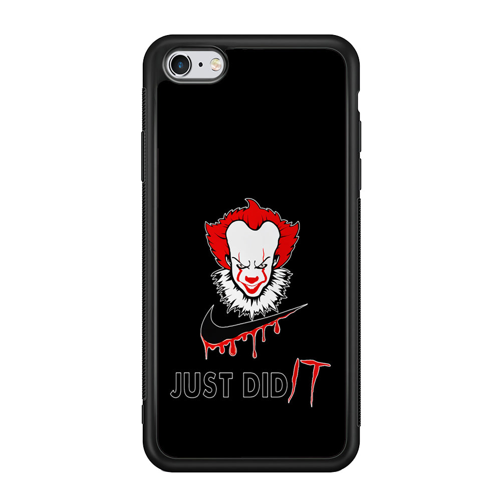 Nike Just Did IT Pennywise iPhone 6 | 6s Case-Mobile Phone Case-Rubber Black (2D Case)-Altracase