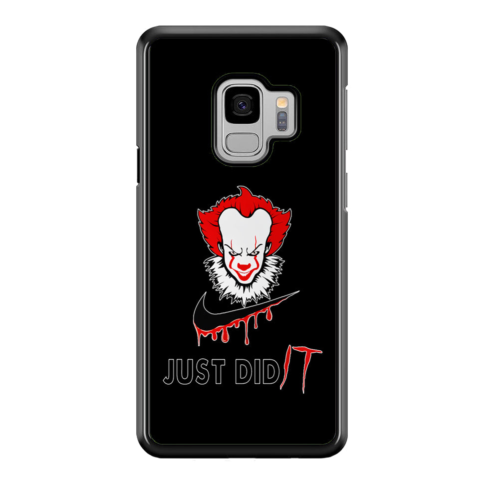 Nike Just Did IT Pennywise Samsung Galaxy S9 Case-Mobile Phone Case-Rubber Black (2D Case)-Altracase