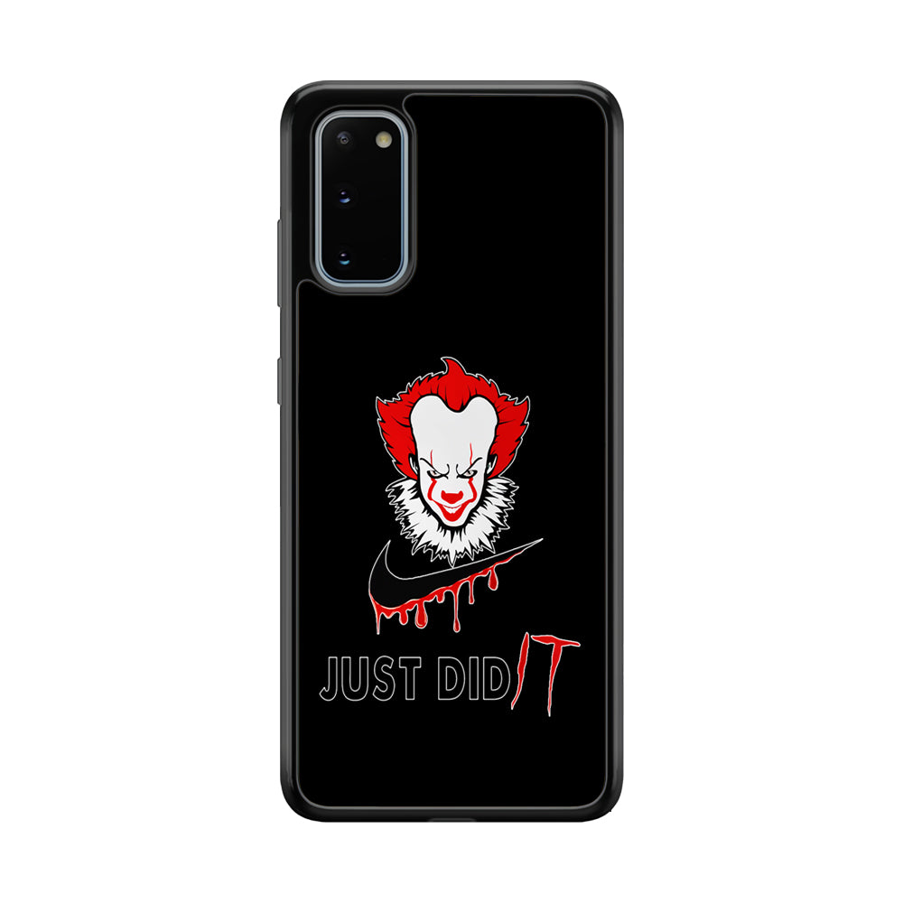 Nike Just Did IT Pennywise Samsung Galaxy S20 Case-Mobile Phone Case-Rubber Black (2D Case)-Altracase