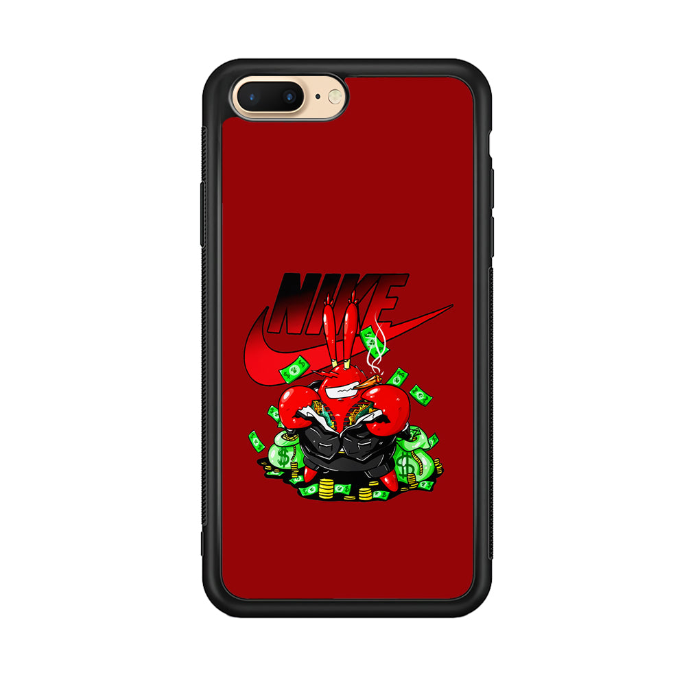 Nike Mr. Krabs Gangster iPhone 8 Plus Case-Mobile Phone Case-Altracase