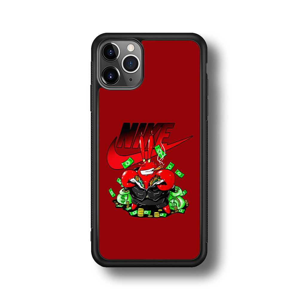 Nike Mr. Krabs Gangster iPhone 11 Pro Max Case-Mobile Phone Case-Altracase