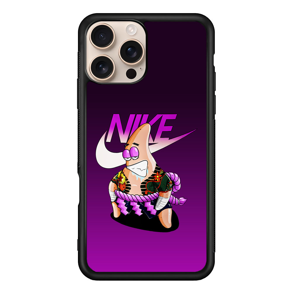 Nike Patrick Star Gangster iPhone 16 Pro Max Case - Altracase