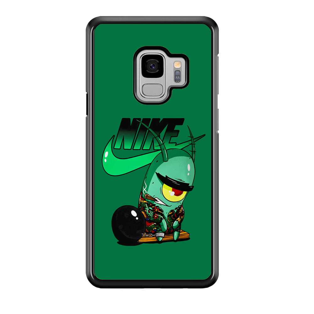 Nike Plankton Gangster Samsung Galaxy S9 Case-Mobile Phone Case-Rubber Black (2D Case)-Altracase