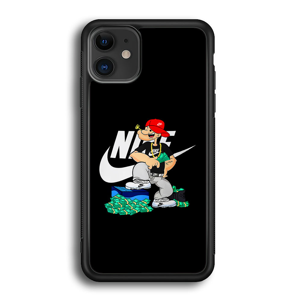 Nike Rich Popeye iPhone 12 Case-Mobile Phone Case-Altracase