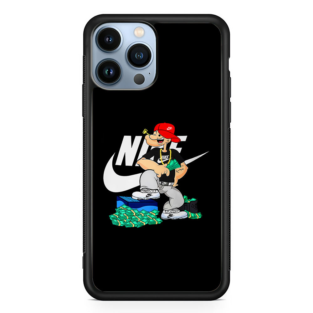 Nike Rich Popeye iPhone 15 Pro Max Case-Mobile Phone Case-Altracase