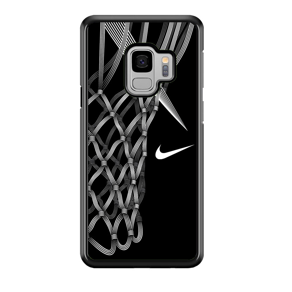 Nike Ring Basketball Samsung Galaxy S9 Case-Mobile Phone Case-Rubber Black (2D Case)-Altracase