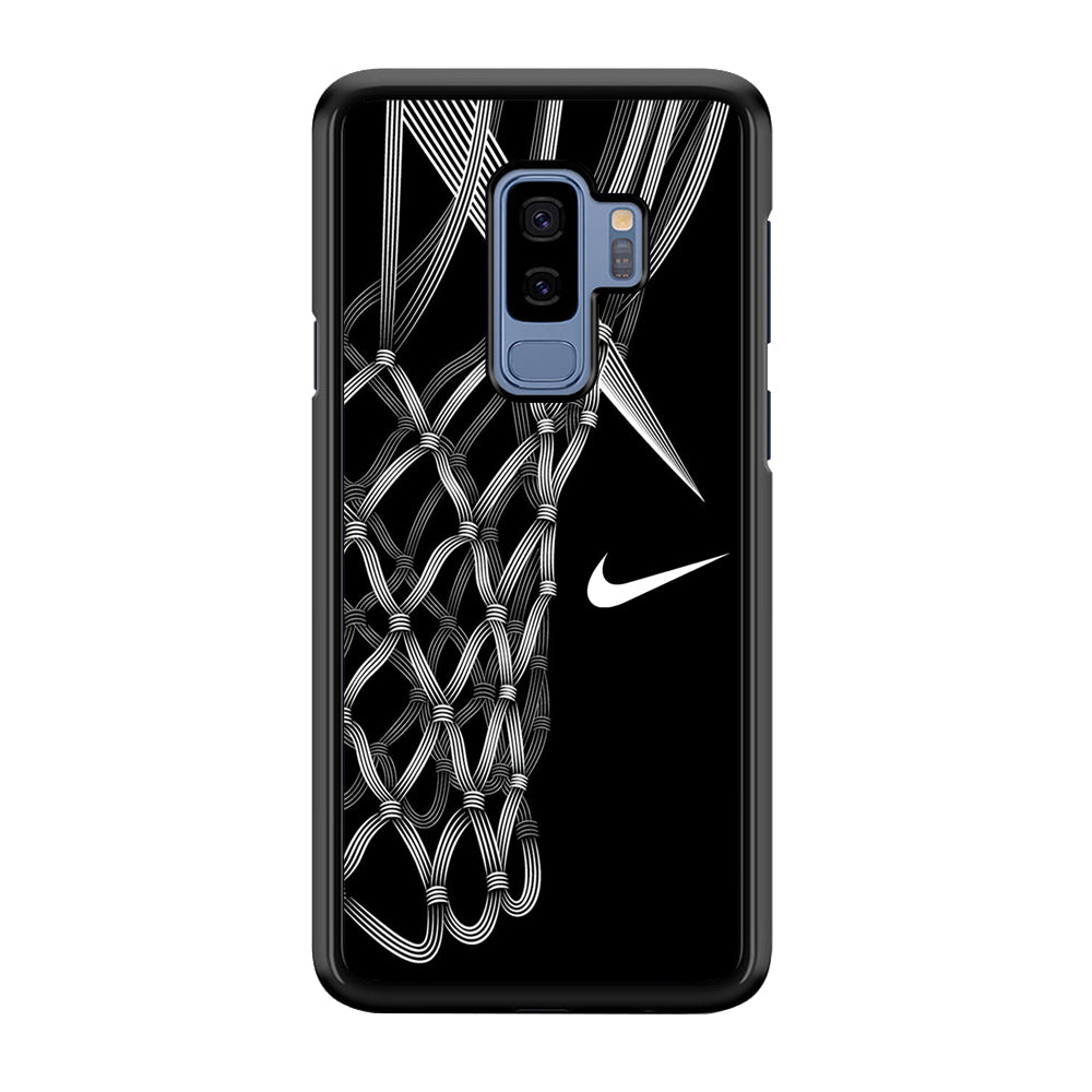 Nike Ring Basketball Samsung Galaxy S9 Plus Case-Mobile Phone Case-Rubber Black (2D Case)-Altracase