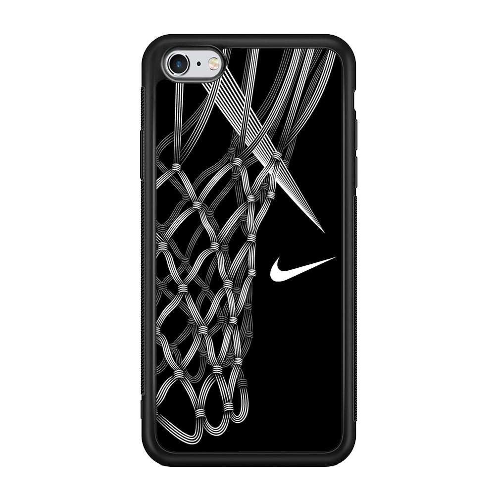 Nike Ring Basketball iPhone 6 | 6s Case-Mobile Phone Case-Rubber Black (2D Case)-Altracase