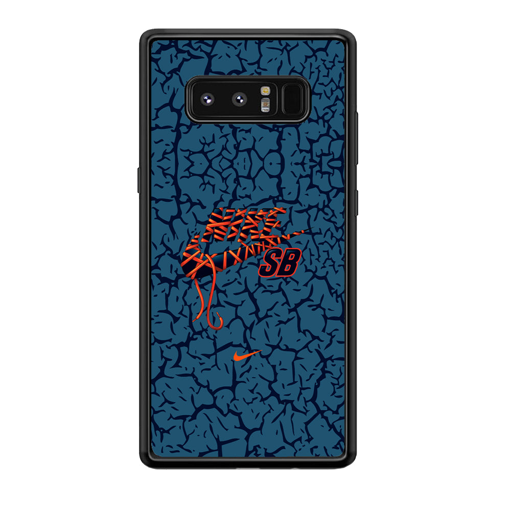 Nike SB Rope and Root Samsung Galaxy Note 8 Case-Mobile Phone Case-Rubber Black (2D Case)-Altracase