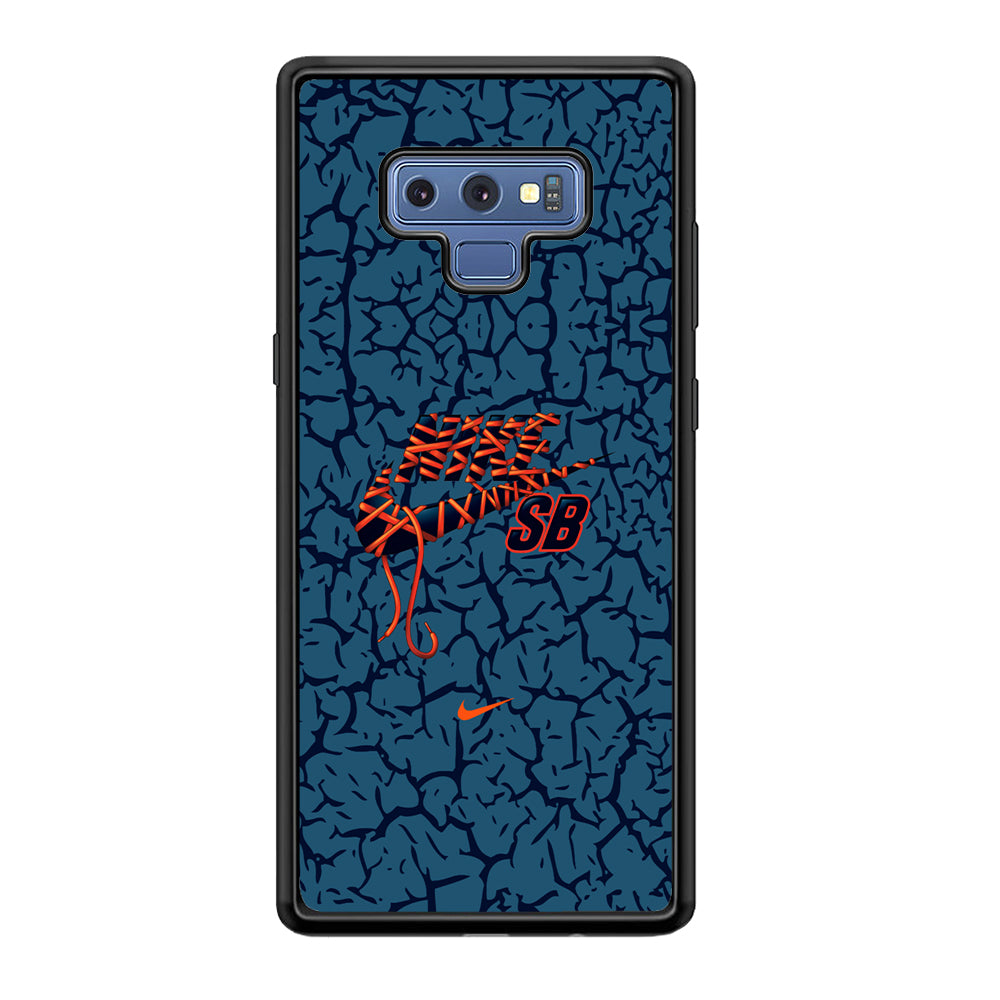 Nike SB Rope and Root Samsung Galaxy Note 9 Case-Mobile Phone Case-Rubber Black (2D Case)-Altracase