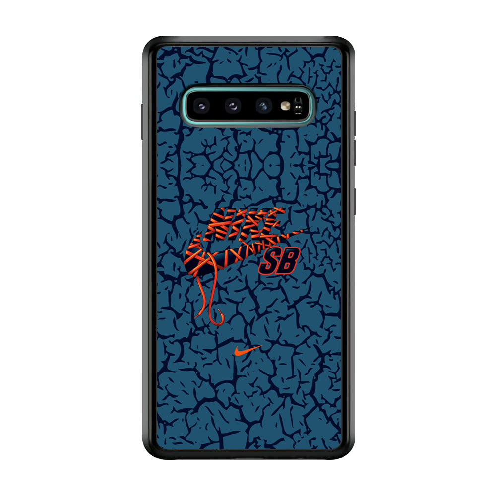 Nike SB Rope and Root Samsung Galaxy S10 Case-Mobile Phone Case-Rubber Black (2D Case)-Altracase