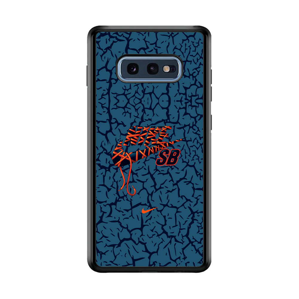 Nike SB Rope and Root Samsung Galaxy S10E Case-Mobile Phone Case-Rubber Black (2D Case)-Altracase