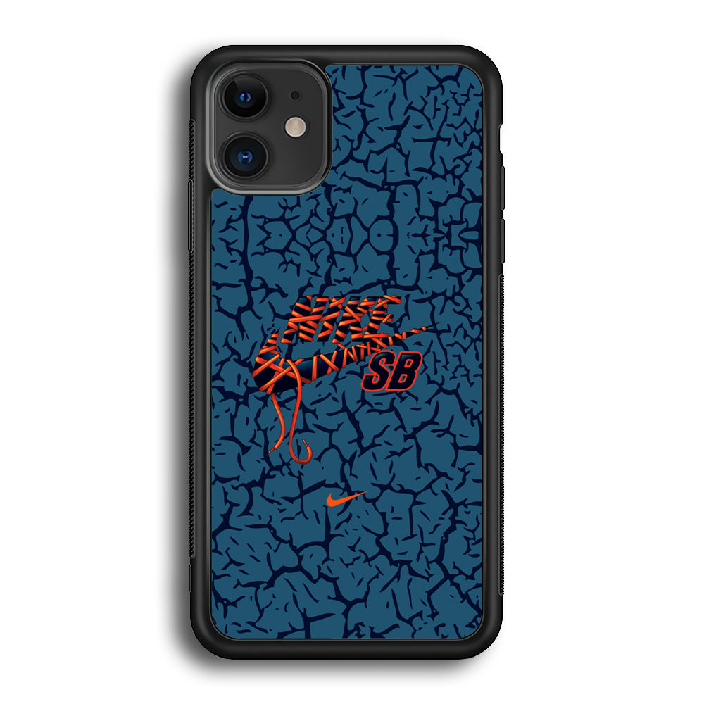 Nike SB Rope and Root iPhone 12 Case-Mobile Phone Case-Rubber Black (2D Case)-Altracase