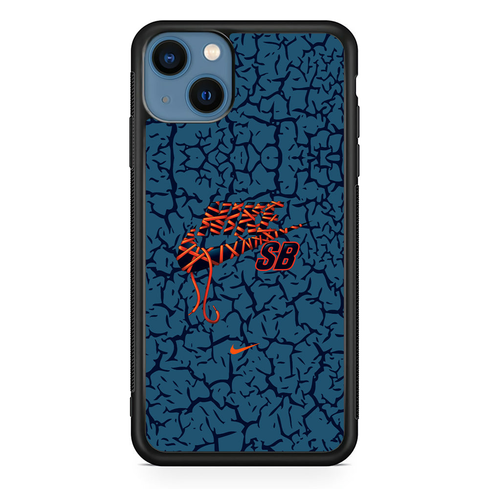 Nike SB Rope and Root iPhone 13 Case-Mobile Phone Case-Rubber Black (2D Case)-Altracase