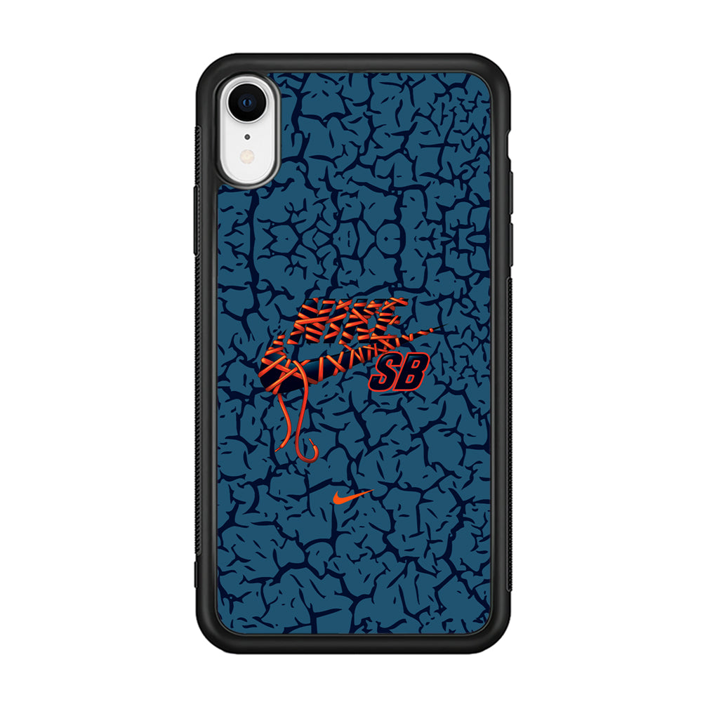 Nike SB Rope and Root iPhone XR Case-Mobile Phone Case-Rubber Black (2D Case)-Altracase
