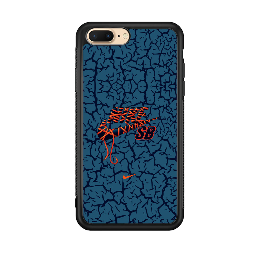 Nike SB Rope and Root iPhone 8 Plus Case-Mobile Phone Case-Rubber Black (2D Case)-Altracase