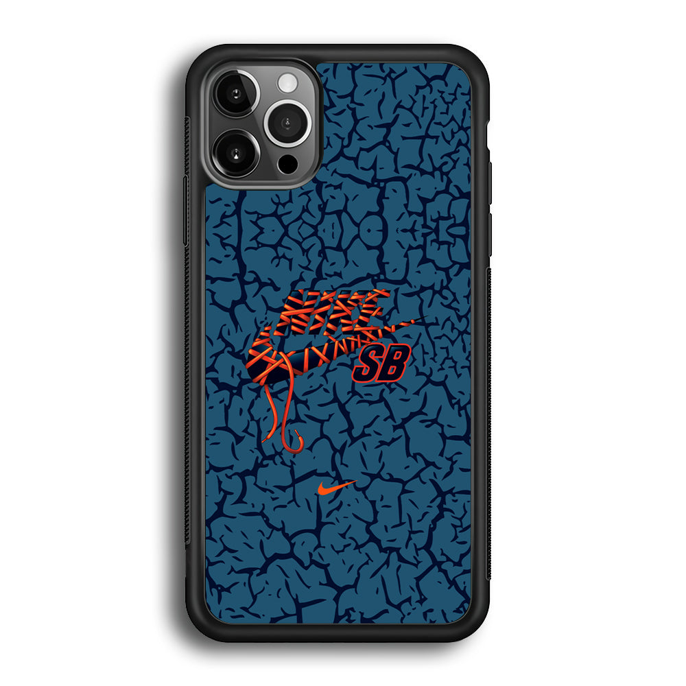 Nike SB Rope and Root iPhone 12 Pro Max Case-Mobile Phone Case-Rubber Black (2D Case)-Altracase