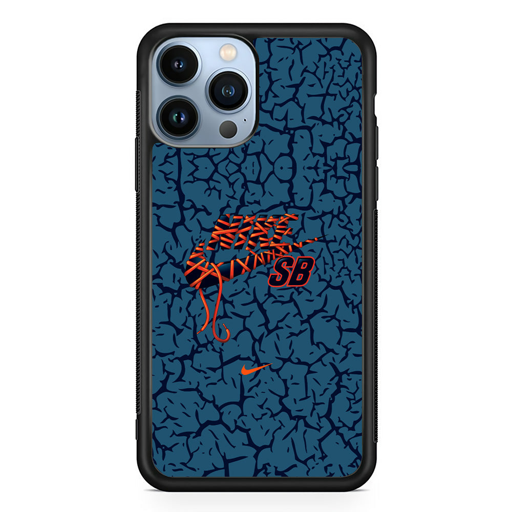 Nike SB Rope and Root iPhone 14 Pro Max Case-Mobile Phone Case-Rubber Black (2D Case)-Altracase