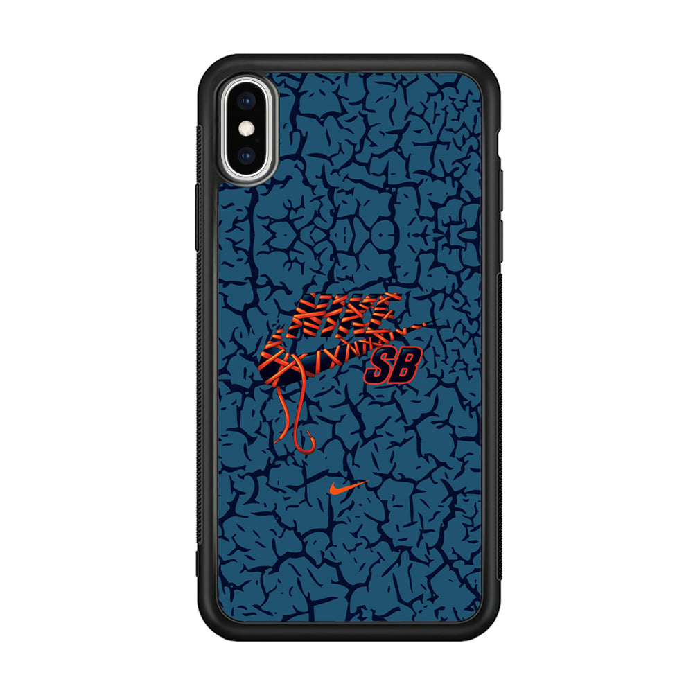Nike SB Rope and Root iPhone X Case-Mobile Phone Case-Rubber Black (2D Case)-Altracase
