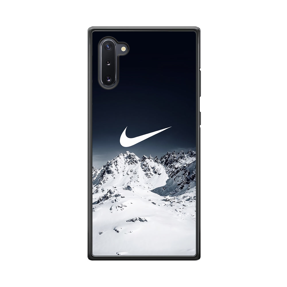 Nike Winter Mount Samsung Galaxy Note 10 Case-Mobile Phone Case-Rubber Black (2D Case)-Altracase
