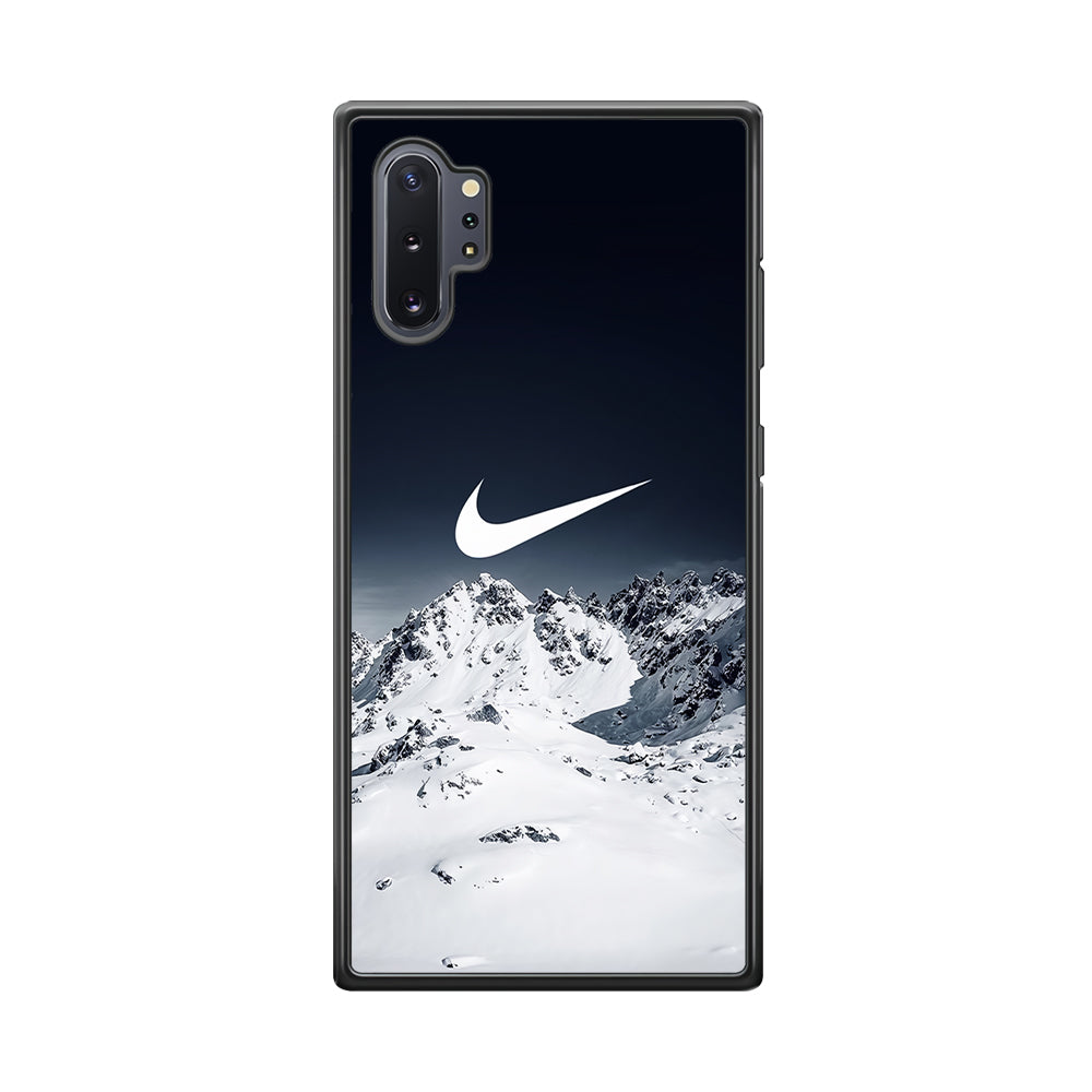 Nike Winter Mount Samsung Galaxy Note 10 Plus Case-Mobile Phone Case-Rubber Black (2D Case)-Altracase