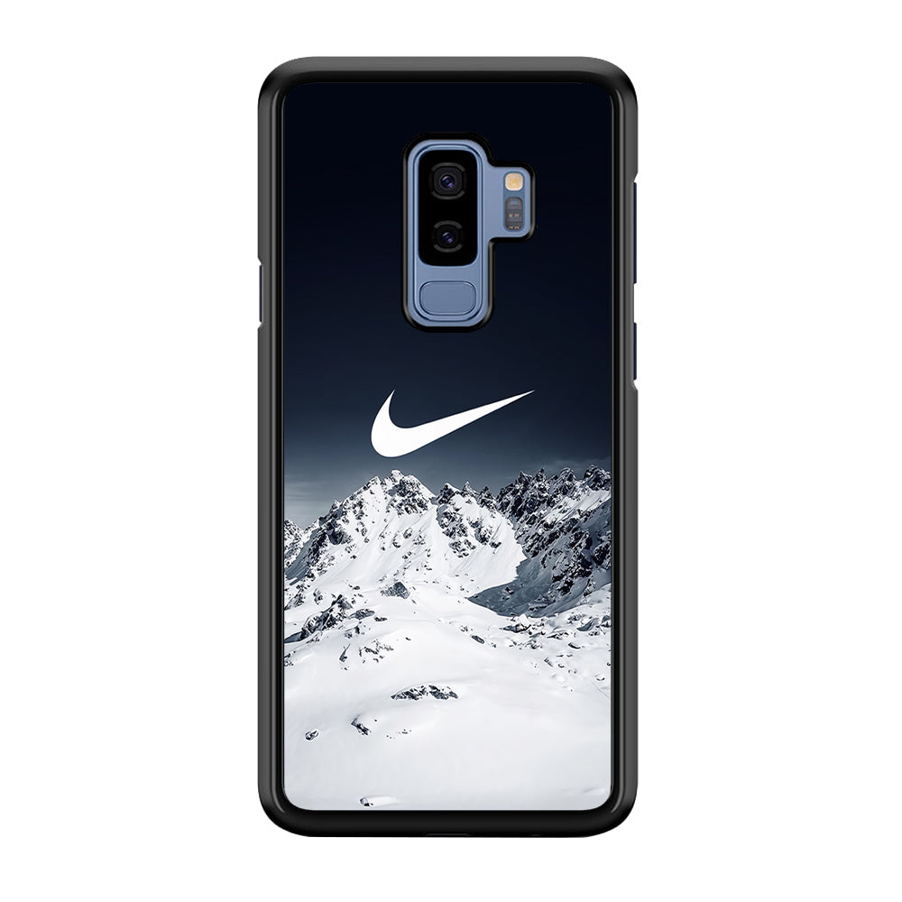 Nike Winter Mount Samsung Galaxy S9 Plus Case-Mobile Phone Case-Rubber Black (2D Case)-Altracase