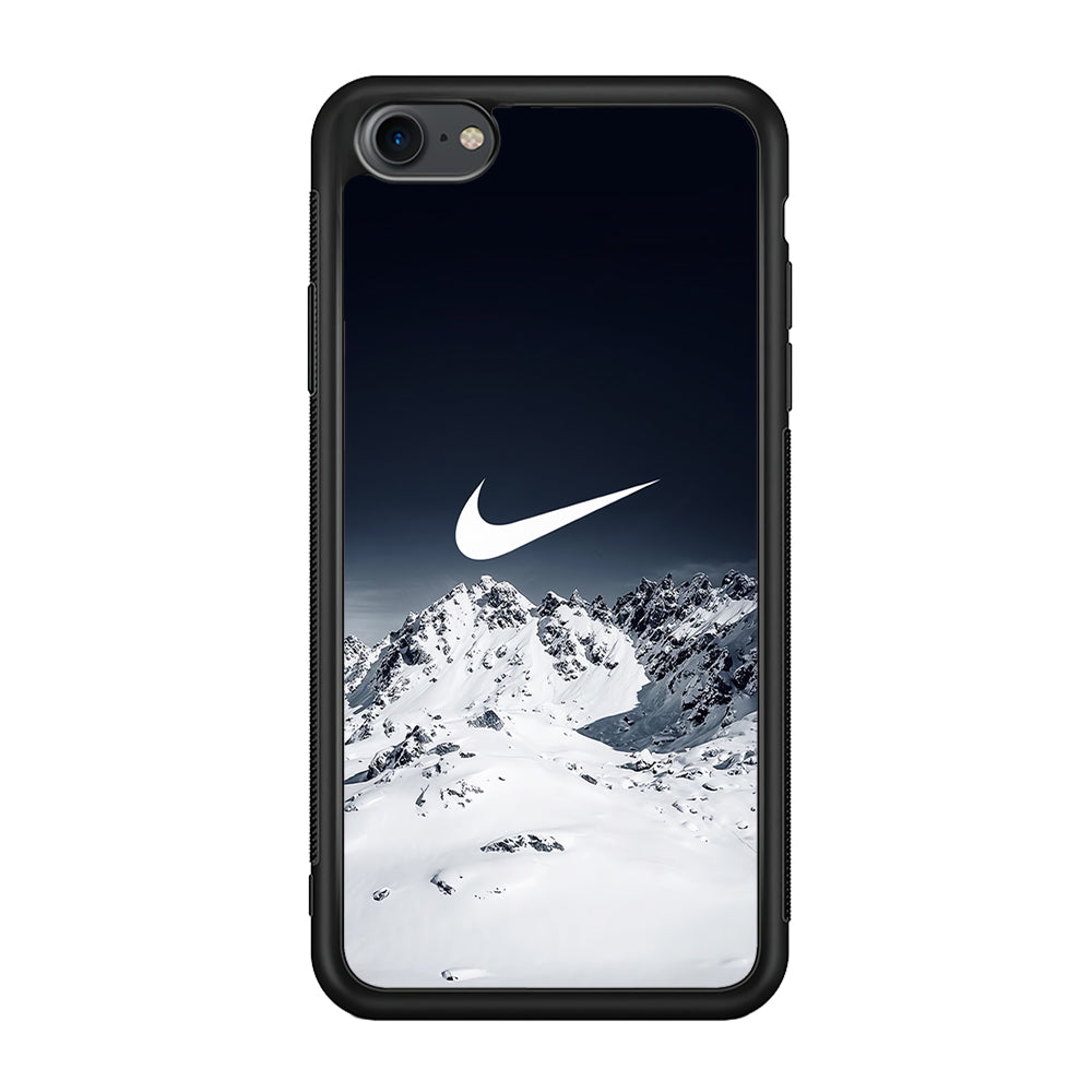 Nike Winter Mount iPhone 8 Case-Mobile Phone Case-Rubber Black (2D Case)-Altracase