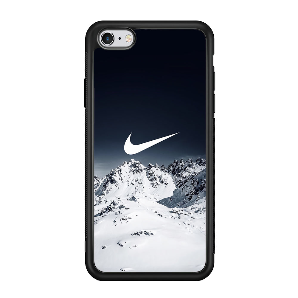 Nike Winter Mount iPhone 6 Plus | 6s Plus Case-Mobile Phone Case-Rubber Black (2D Case)-Altracase
