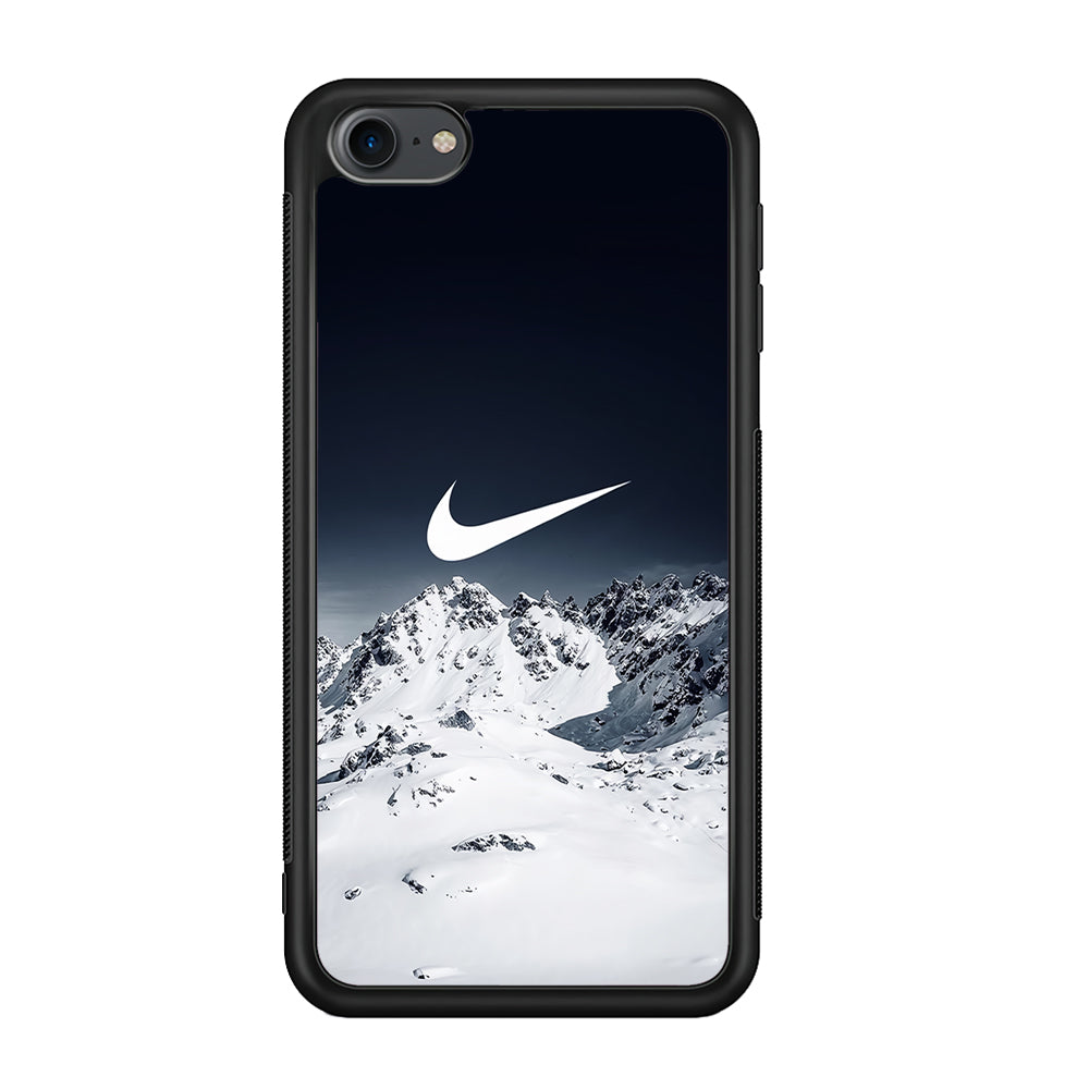 Nike Winter Mount iPod Touch 6 Case-Mobile Phone Case-Rubber Black (2D Case)-Altracase