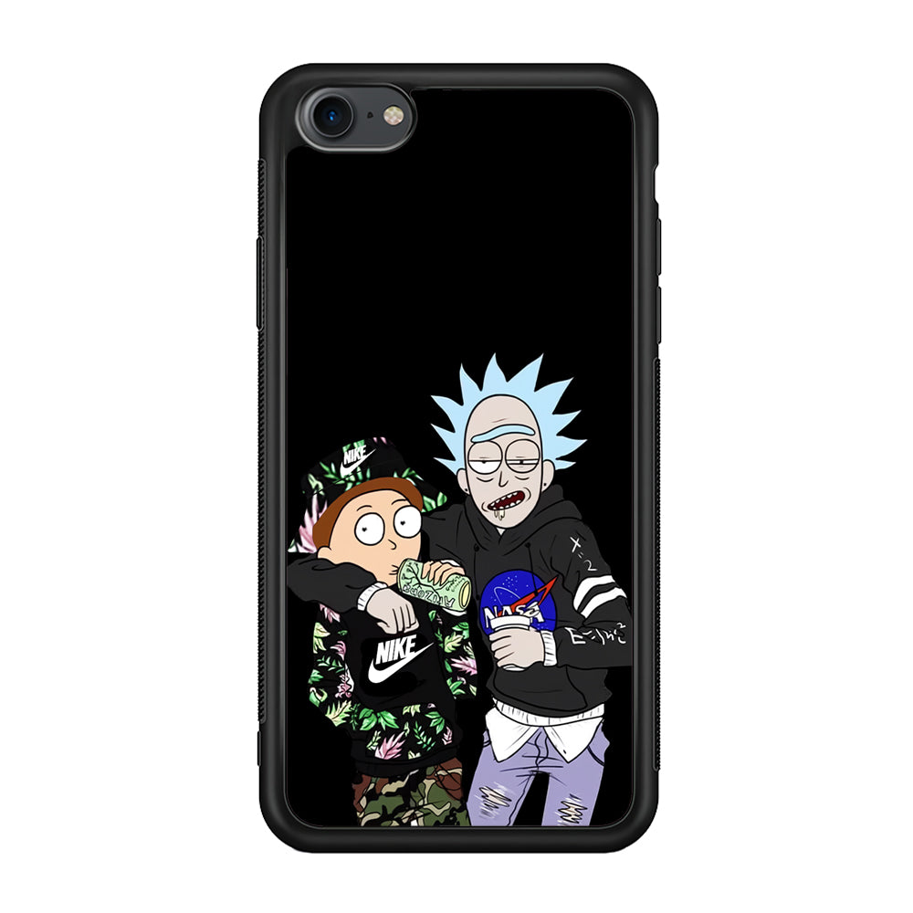 Nike X Nasa Rick and Morty iPhone 8 Case-Mobile Phone Case-Altracase
