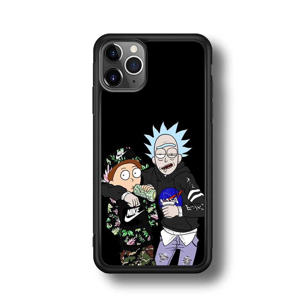 Nike X Nasa Rick and Morty iPhone 11 Pro Case-Mobile Phone Case-Altracase
