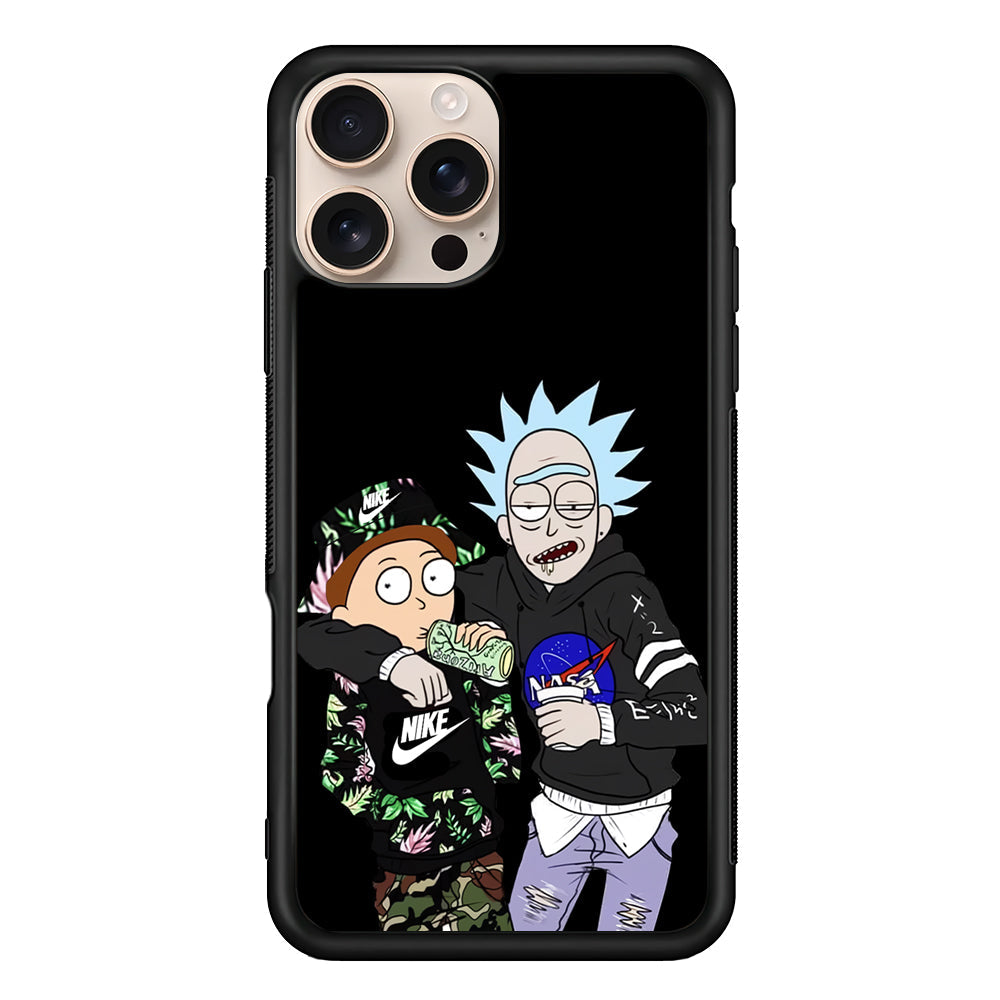 Nike X Nasa Rick and Morty iPhone 16 Pro Max Case - Altracase