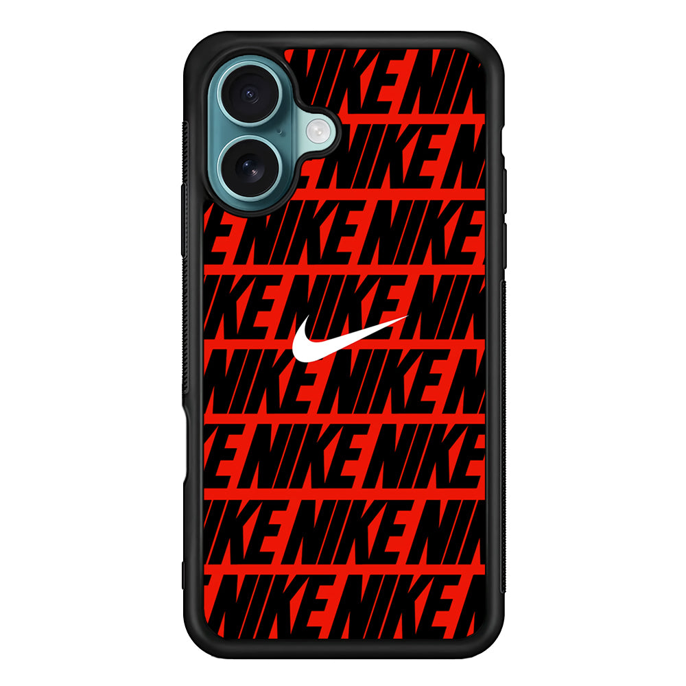 Nike in Red iPhone 16 Case - Altracase
