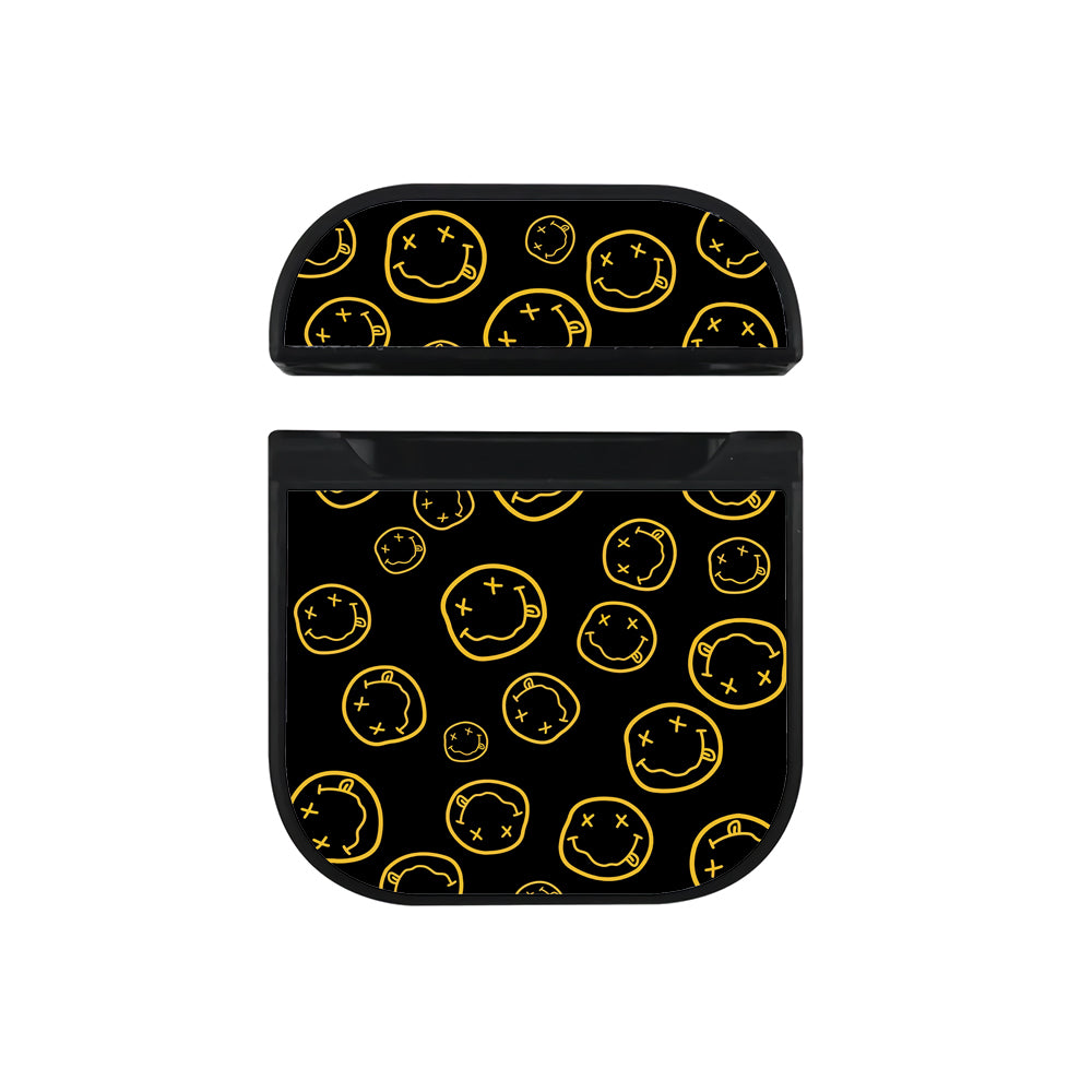 Nirvana Smiley Face Pattern Apple AirPods Case - Altracase