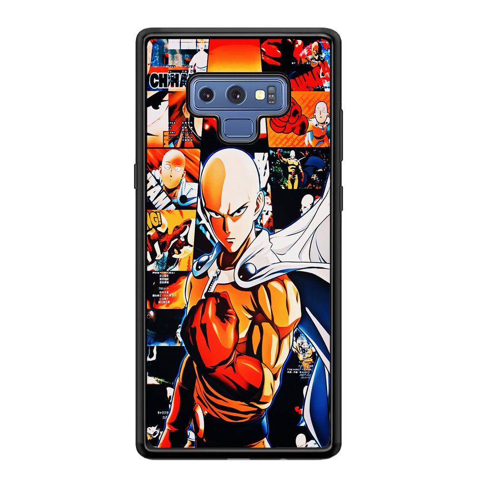 OPM Saitama Aesthetic Samsung Galaxy Note 9 Case-Phone Case-Tempered Glass Case-Altracase