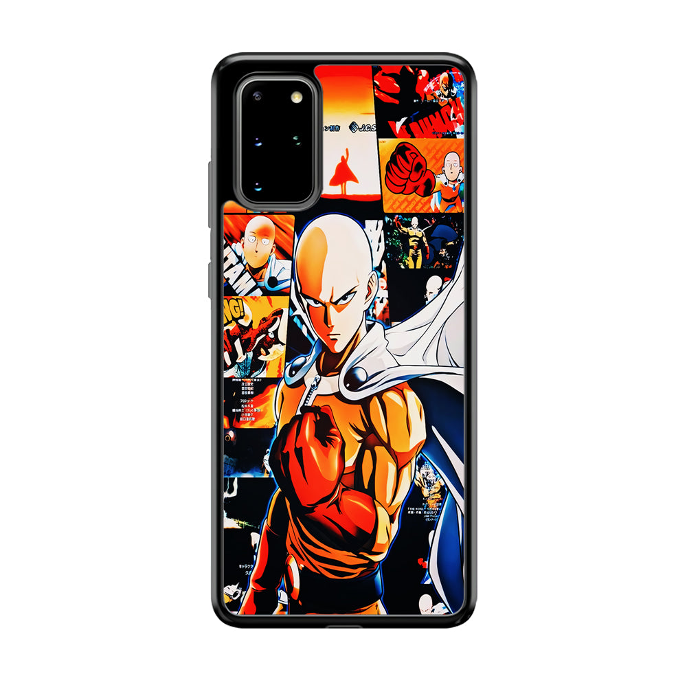 OPM Saitama Aesthetic Samsung Galaxy S20 Plus Case-Phone Case-Tempered Glass Case-Altracase