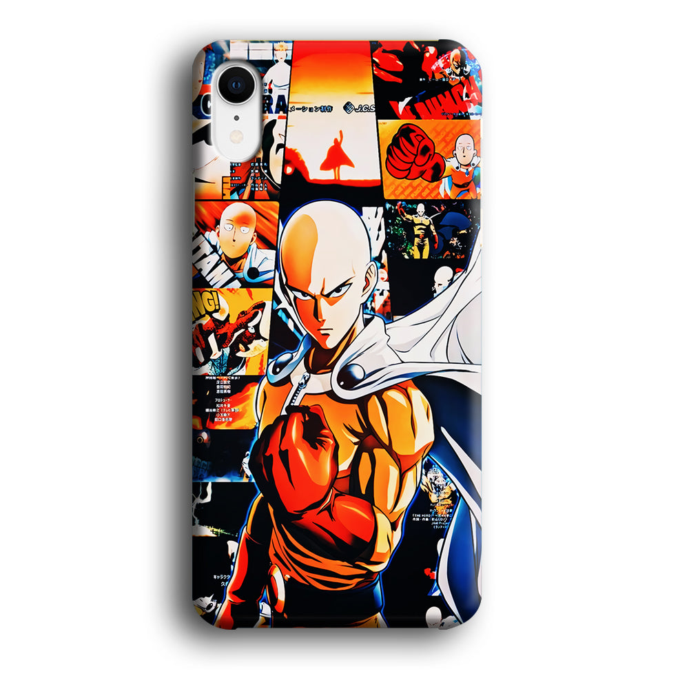 OPM Saitama Aesthetic iPhone XR Case-Phone Case-3D Case-Altracase
