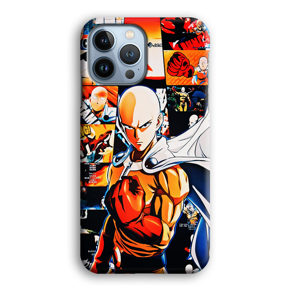 OPM Saitama Aesthetic iPhone 15 Pro Max Case-Phone Case-3D Case-Altracase