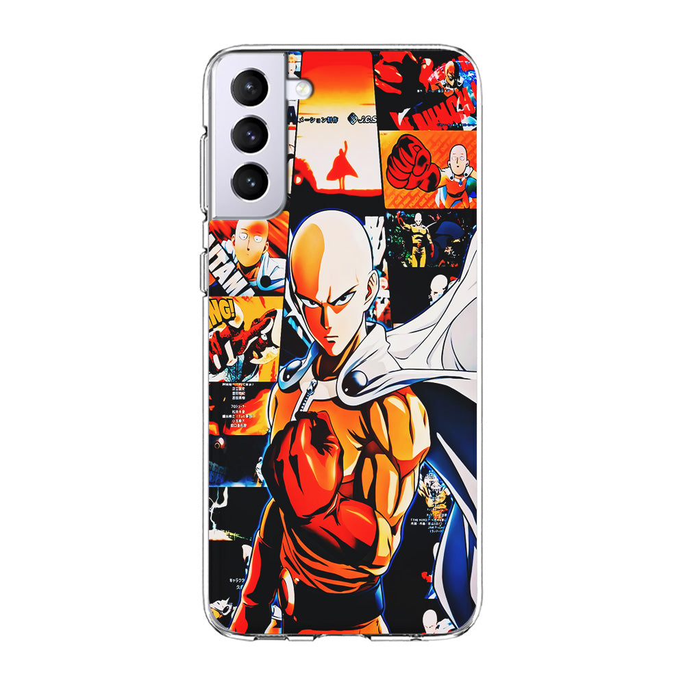OPM Saitama Aesthetic Samsung Galaxy S23 Case-Phone Case-Clear Soft Case-Altracase