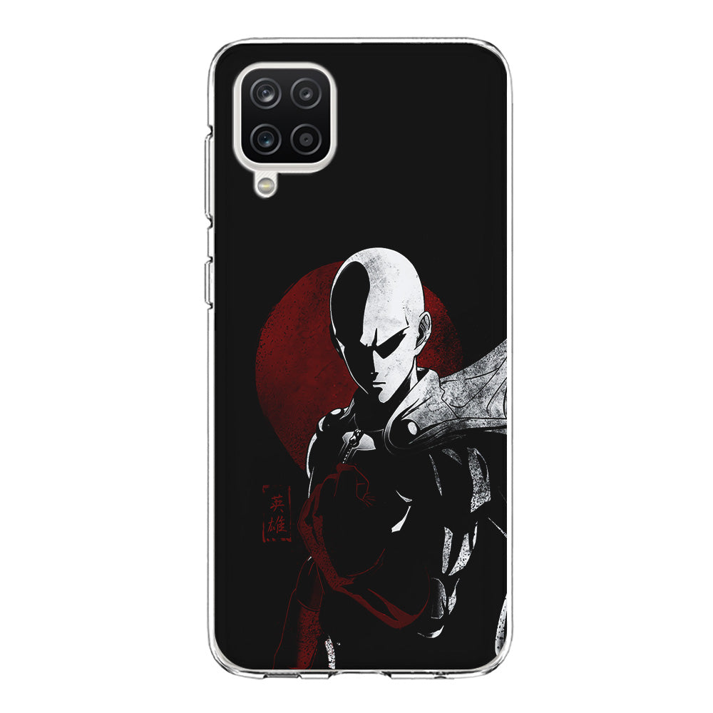 OPM Saitama Invincible Samsung Galaxy A12 Case-Phone Case-Clear Soft Case-Altracase
