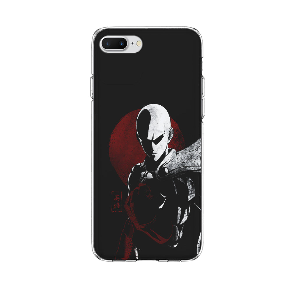 OPM Saitama Invincible iPhone 8 Plus Case-Phone Case-Clear Soft Case-Altracase