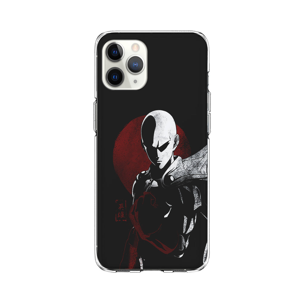 OPM Saitama Invincible iPhone 11 Pro Max Case-Phone Case-Clear Soft Case-Altracase