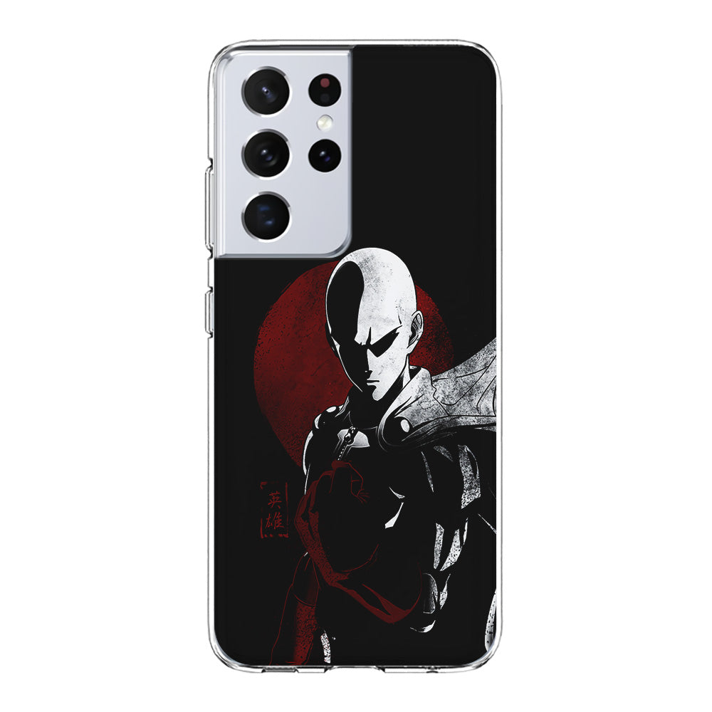 OPM Saitama Invincible Samsung Galaxy S21 Ultra Case-Phone Case-Clear Soft Case-Altracase