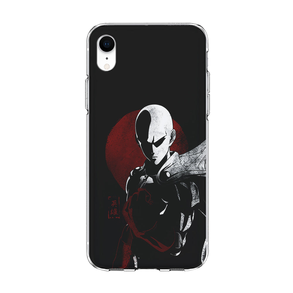 OPM Saitama Invincible iPhone XR Case-Phone Case-Clear Soft Case-Altracase
