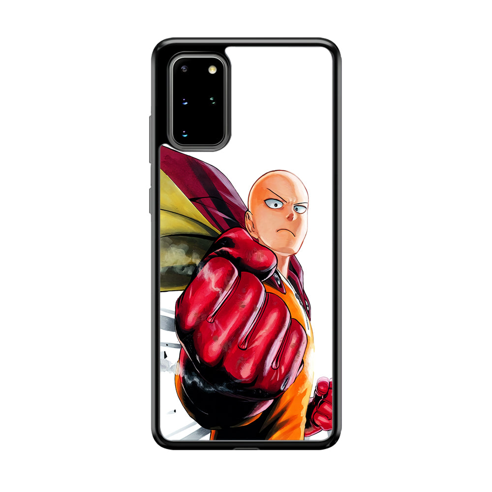 OPM Saitama Strong Punch Samsung Galaxy S20 Plus Case-Phone Case-Tempered Glass Case-Altracase