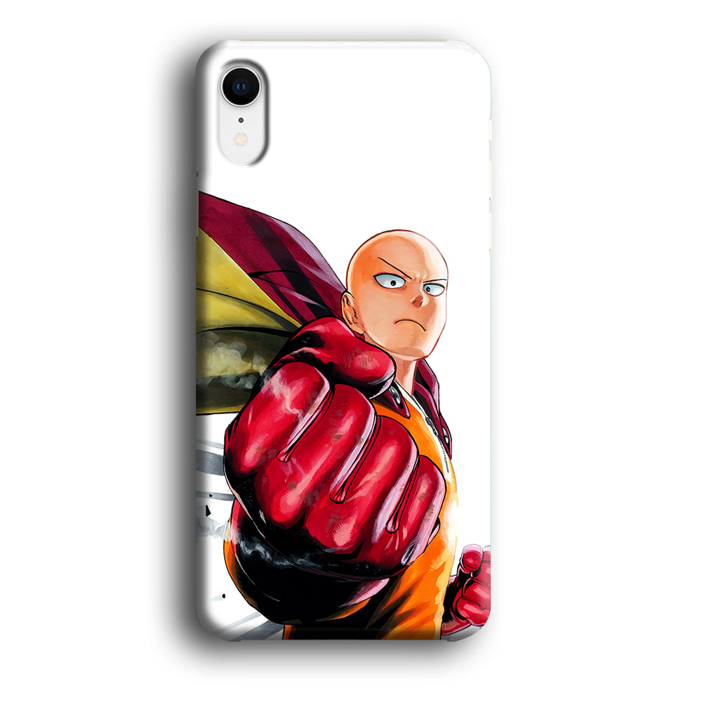 OPM Saitama Strong Punch iPhone XR Case-Phone Case-3D Case-Altracase