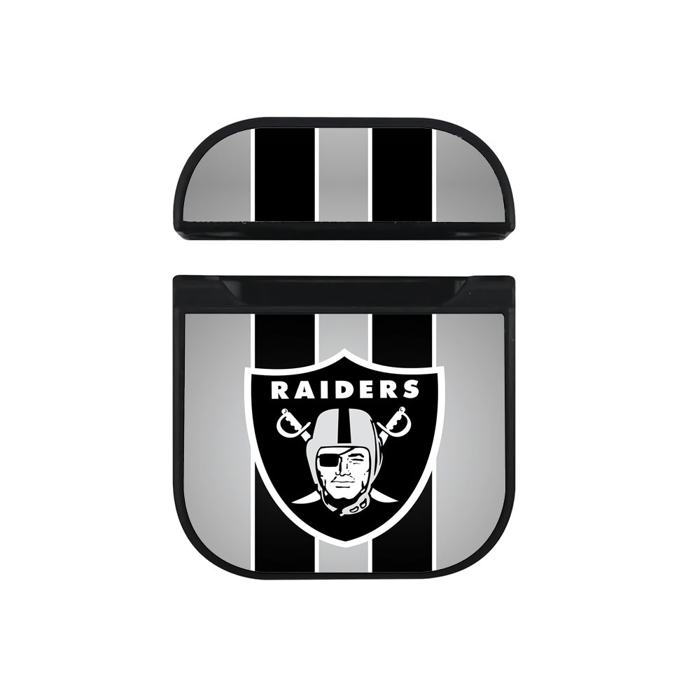 Oakland Raiders American Football Hard Plastic Case Cover For Apple Airpods-AirPod Case-Black-Altracase